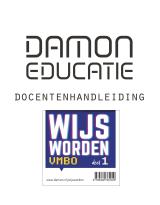 Wijs Worden VMBO deel 1, docentenhandleiding